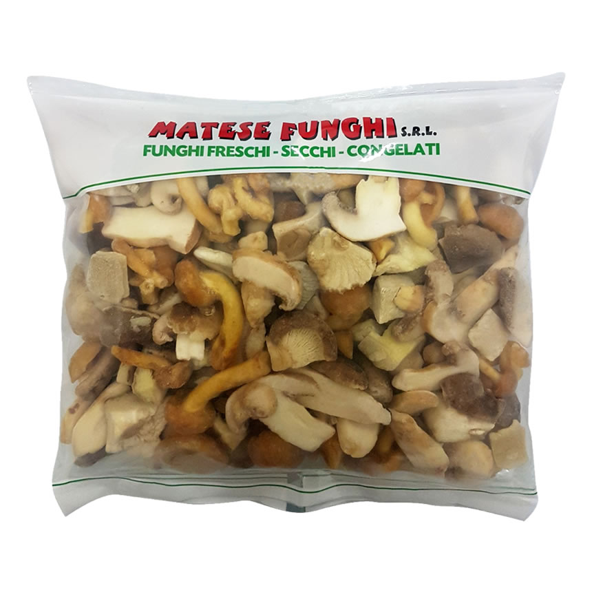 Misto Funghi con Porcini confezione da 1 kg. Matese Funghi